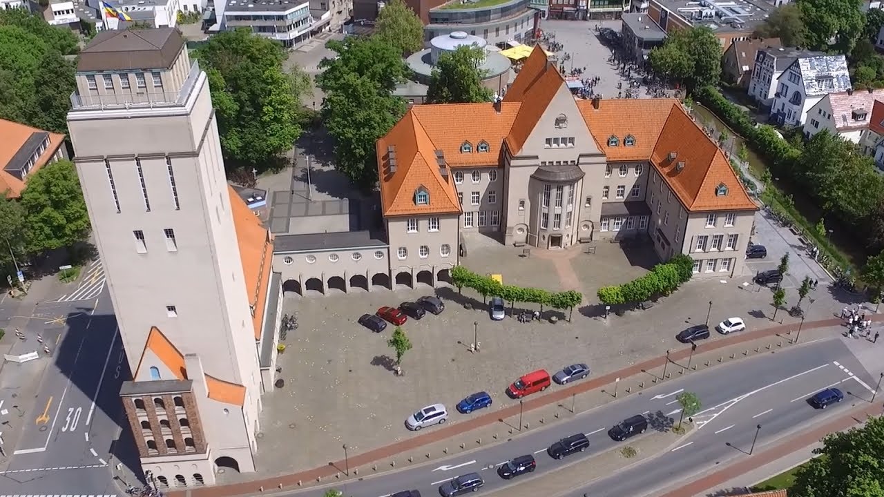 Delmenhorst von oben