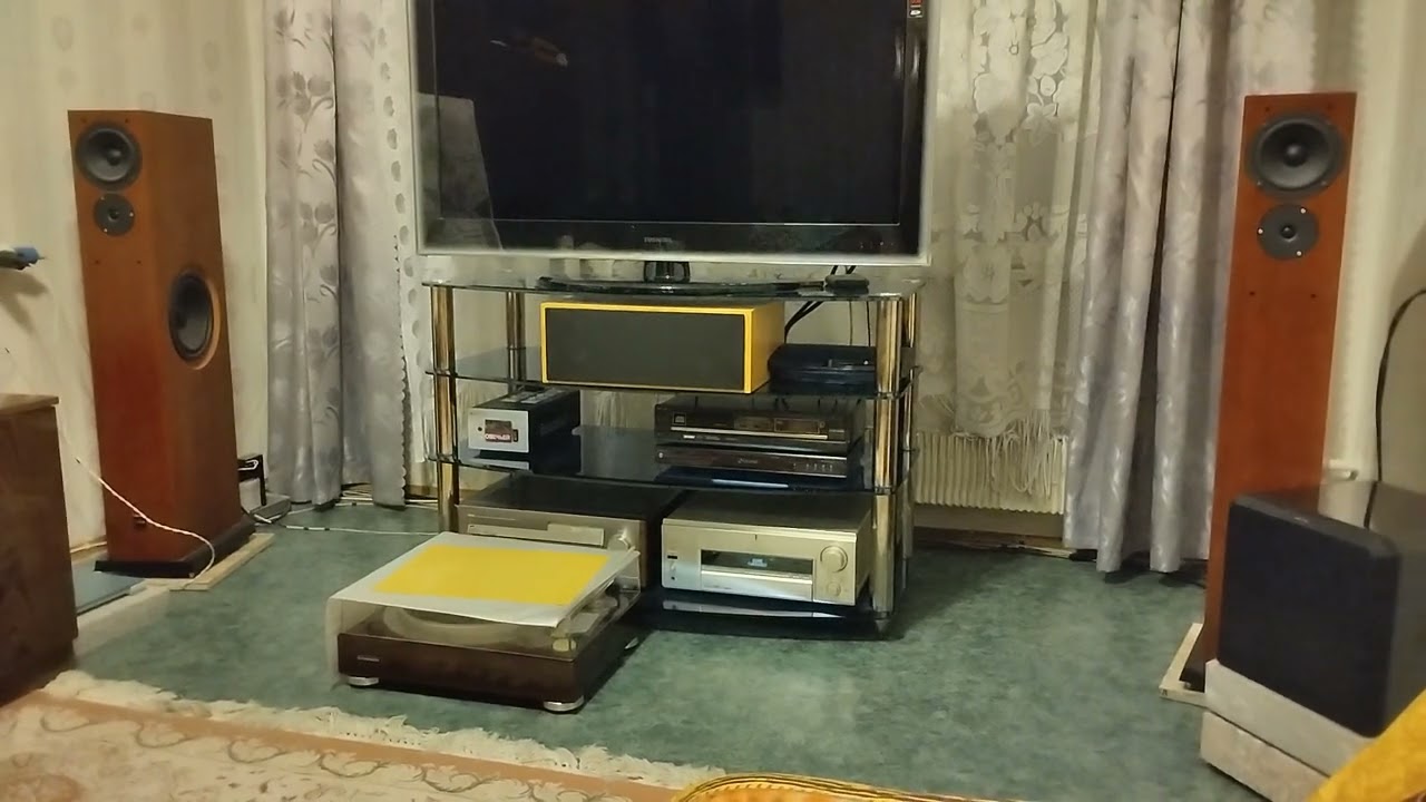 Yamaha AX2000a, CD player Вега122-С, Сanton Karat M50 DC modified.