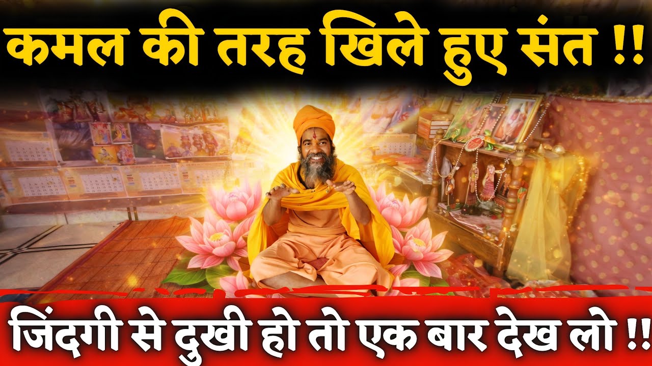 जिंदगी की सारी उलझने मिटा देगा सिर्फ इनका दर्शन !! @Brajaadharshriradha#brajkesant #santvani 