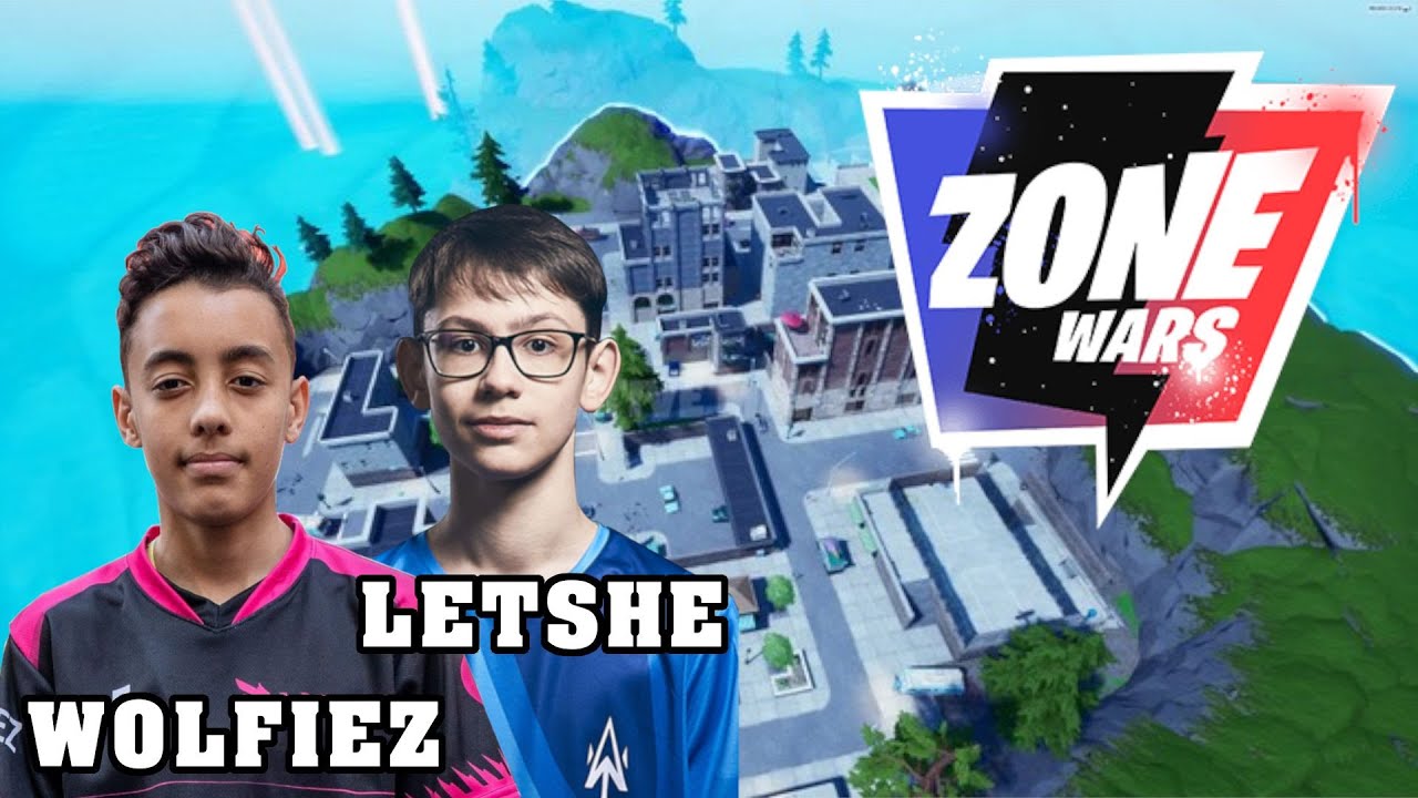 Insane Controller Duo Letshe And Wolfiez VS Crr And Elqoe | 2V2 Zone Wars Wager