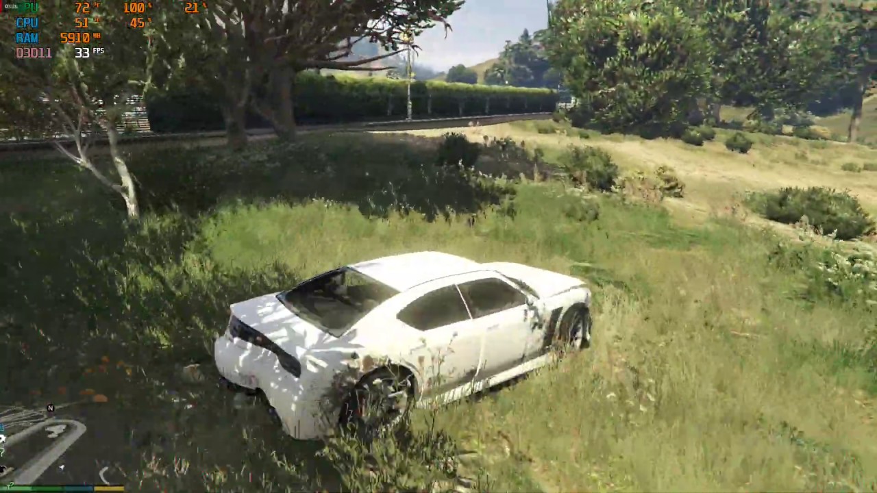 GTA V Gameplay in AMD RX550 (Very High Setting)