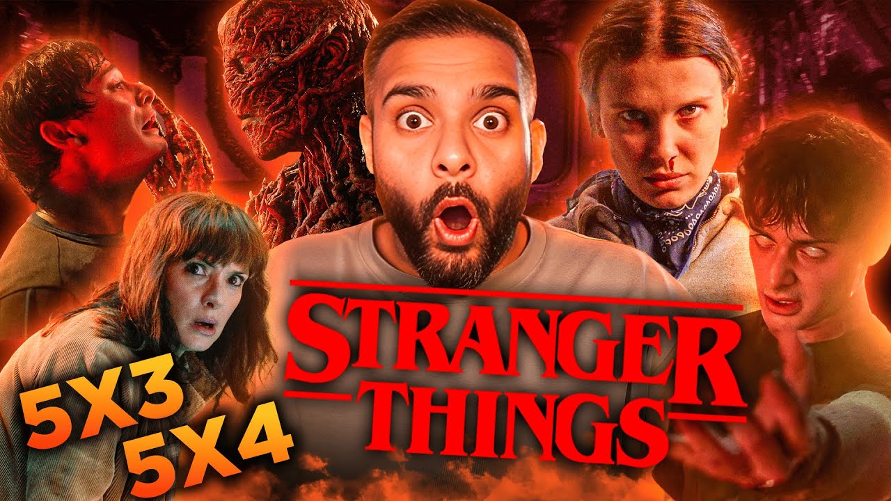 STRANGER THINGS Season 5 Episodes 3 & 4 REACTION! | Will Went Completely Crazy! 😱