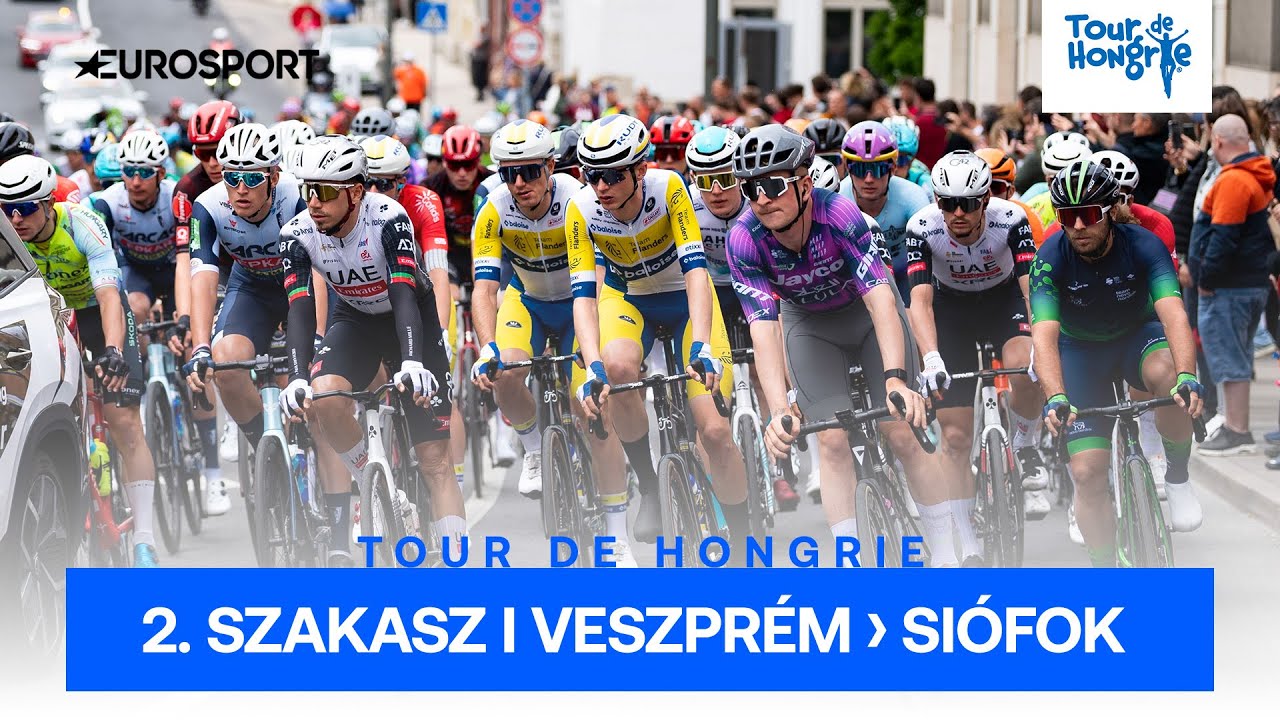 Siófokon is Van Poppel nyert, Pelikán János 2. az összetettben | Tour de Hongrie | 2. szakasz