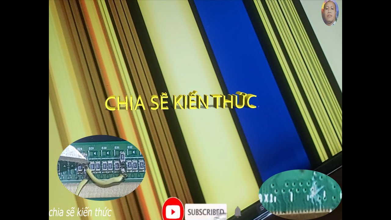 sony 43w800g màn hình đổ sọc dọc hư gì ?