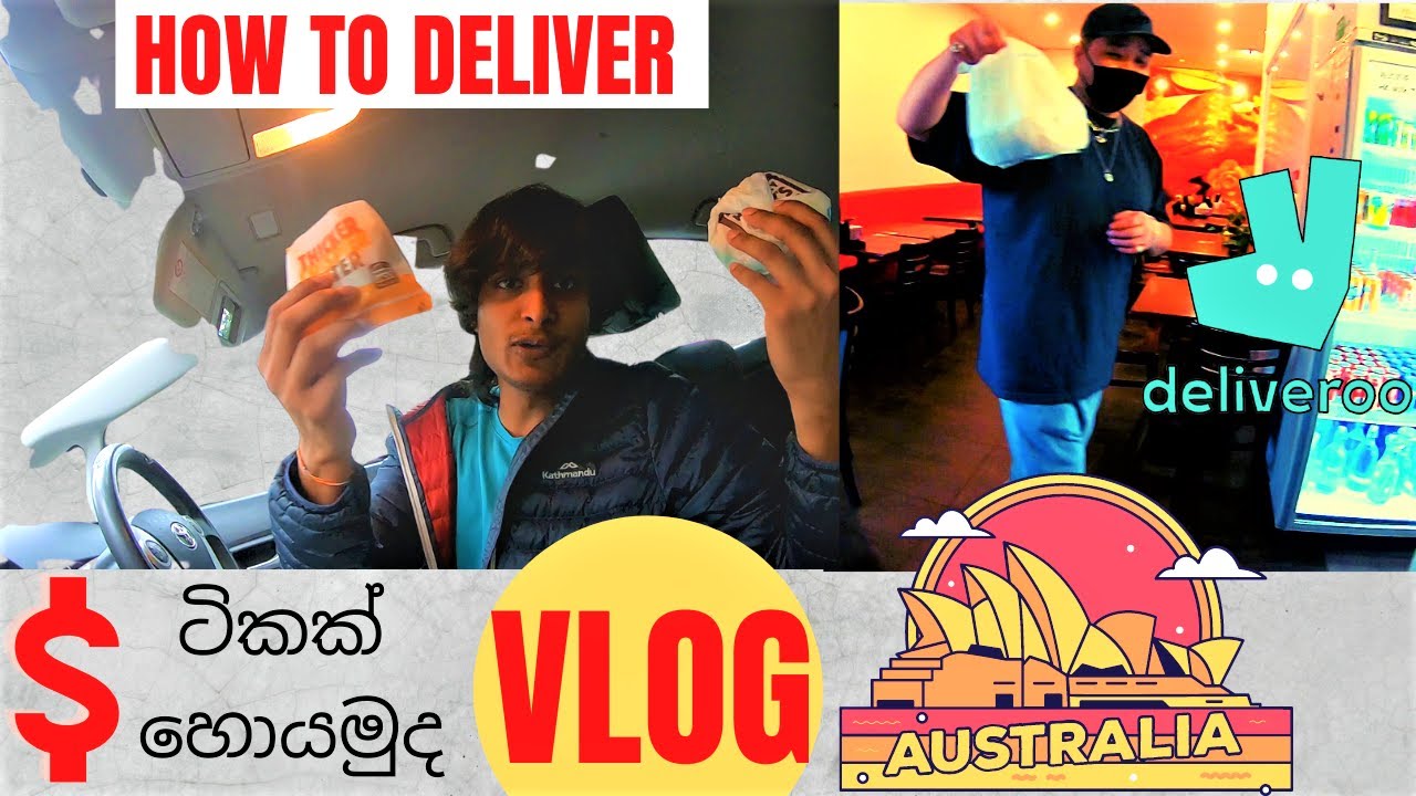 Delivery Job in Australia | 4 Hours Shift | Sinhala Vlog | HELLO SRI LANKA