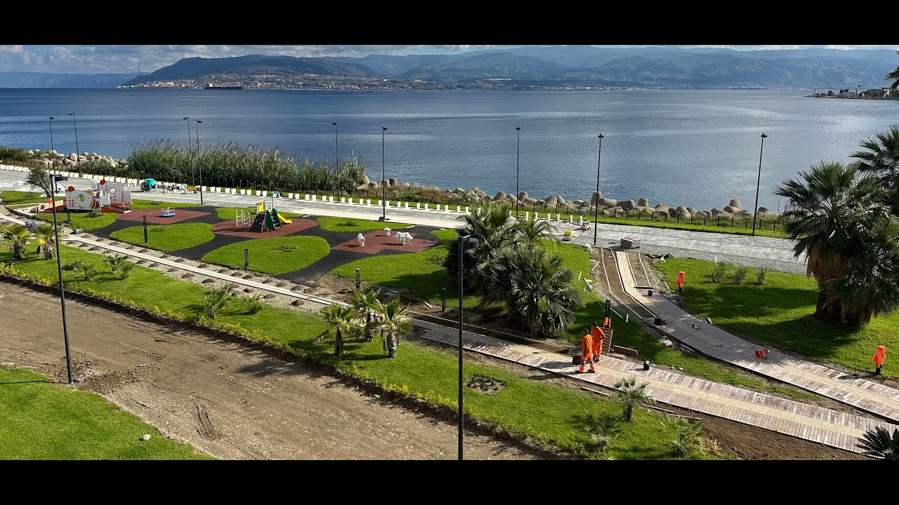 Viaggio nel cantiere dell'ex Fiera di Messina. Il nuovo parco aprir&agrave; in primavera