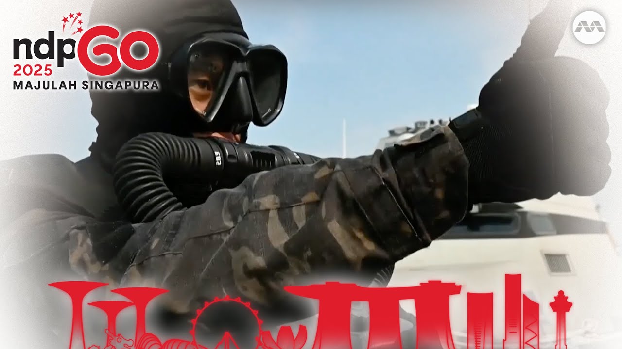What it takes to be a Frogman in the elite Naval Diving Unit (NDU) | National Day Parade 2025