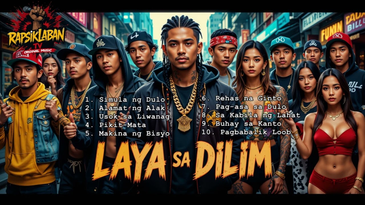 Laya sa Dilim feat. RapsikLaban TV | Rap Metal (Official Music Album)