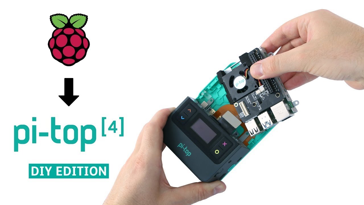Installing the Raspberry Pi 4 into your pi-top [4] DIY Edition
