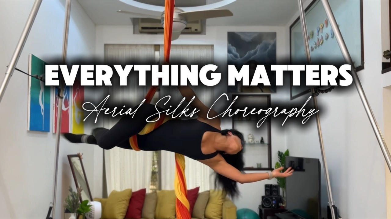 AURORA, Pomme- Everything Matters Intermediate Silks Choreography | The Aerial Besties