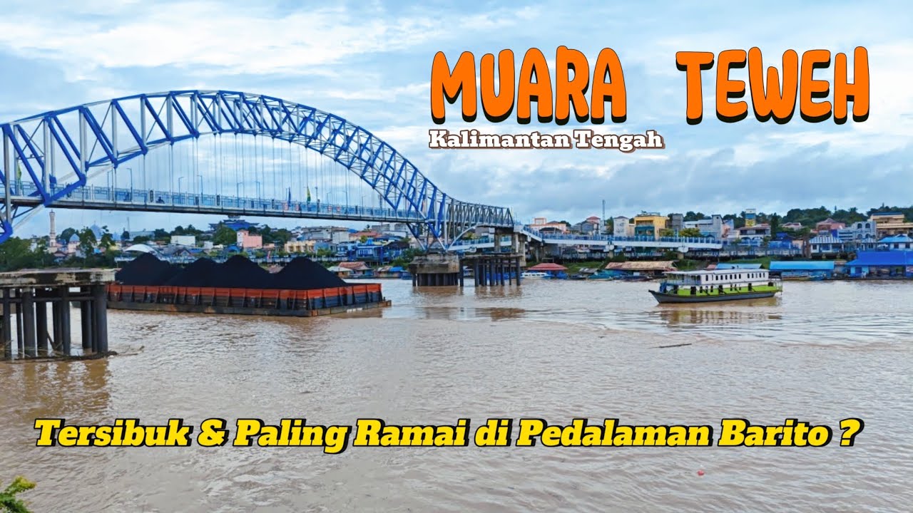 Muara Teweh, Kota Tersibuk di Pedalaman Sungai Barito. Keliling Kota Mulai Sore, Malam Hingga Pagi 