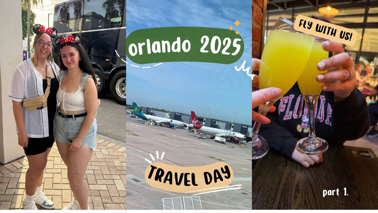 fly to orlando with us! ✈️ (aer lingus manchester to orlando) 🍀