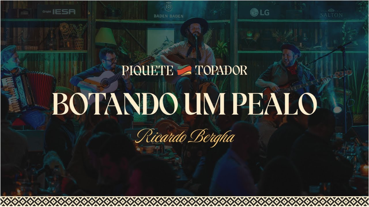 BOTANDO UM PEALO - Ricardo Bergha | Show no Rancho Tabacaray | Piquete El Topador 2025