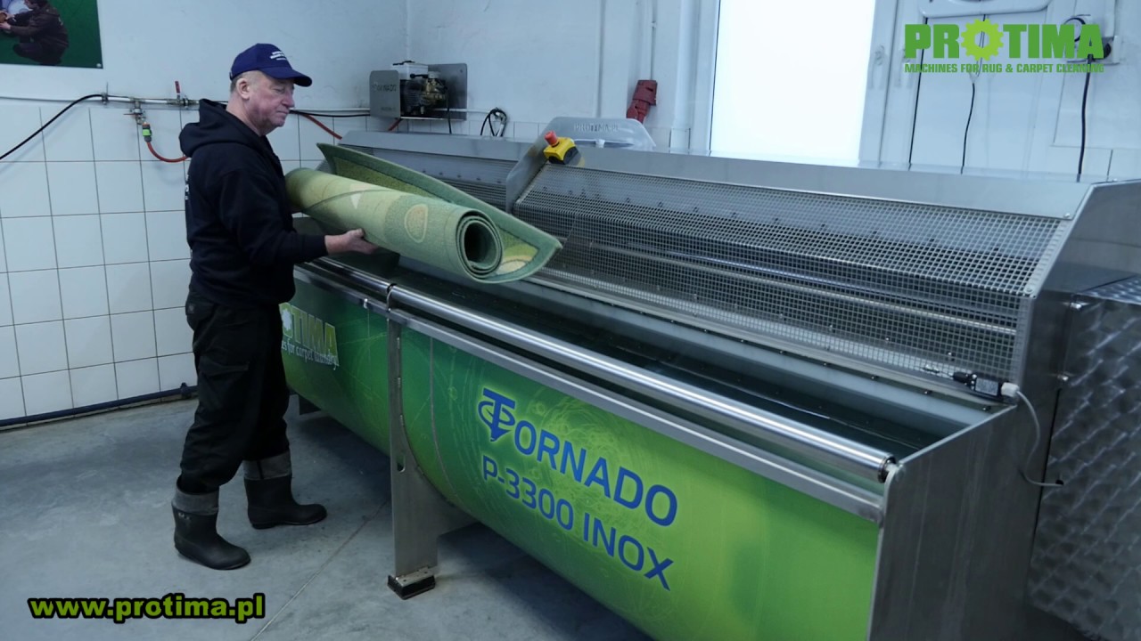Teppichwaschmaschine TORNADO P 3300 INOX