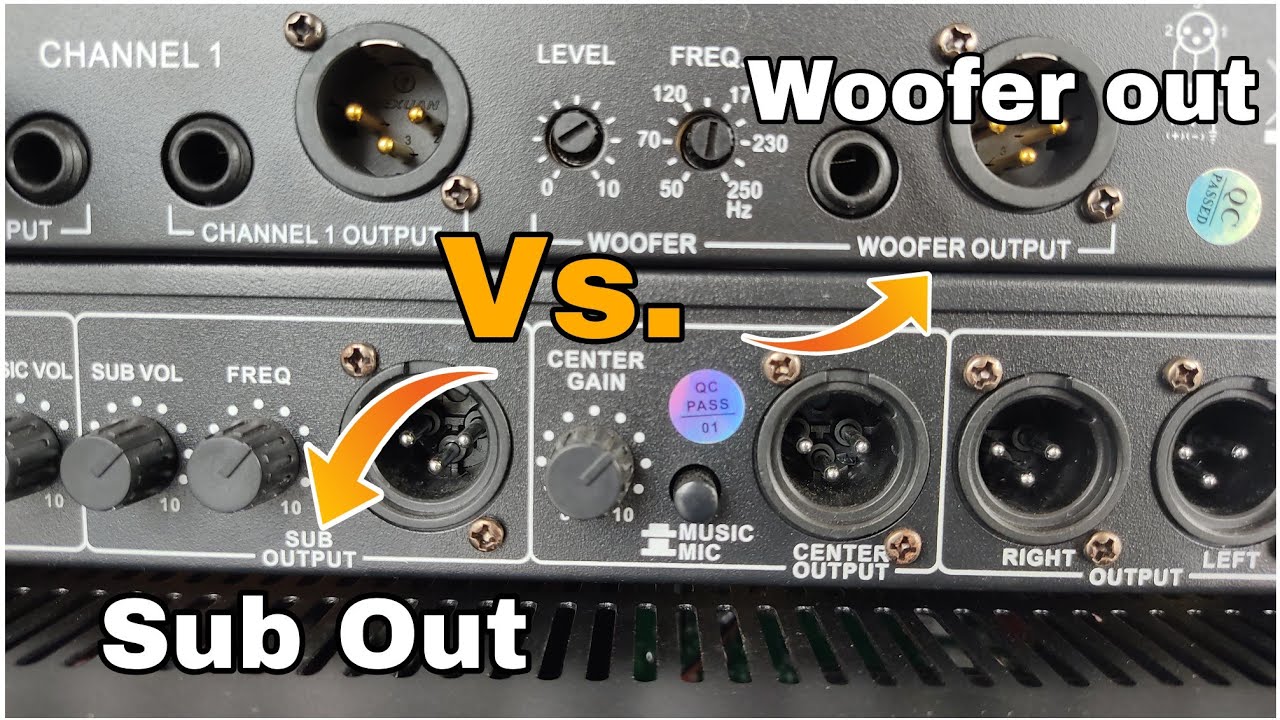 woofer out Vs. Sub out, Pakinggan natin Ang Tunog, Joson Eqx 225s , Joson Kanta pro