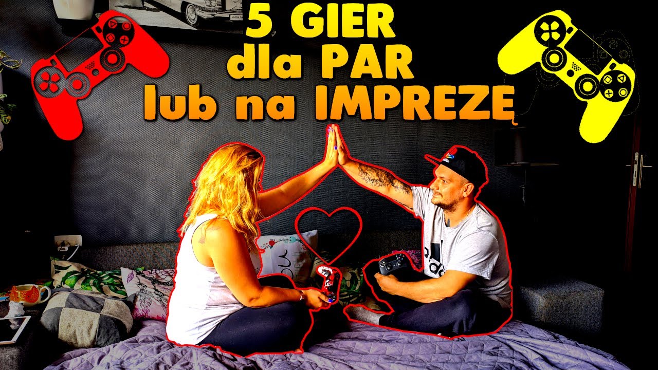 GRY co-op na IMPREZĘ i dla PAR