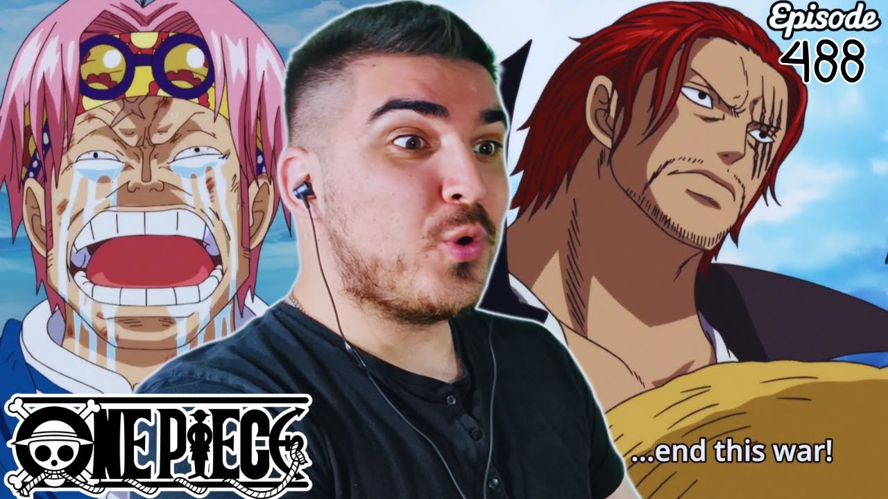 SHANKS ENTERS MARINEFORD??? | One Piece | Episode 488 | REACTION!