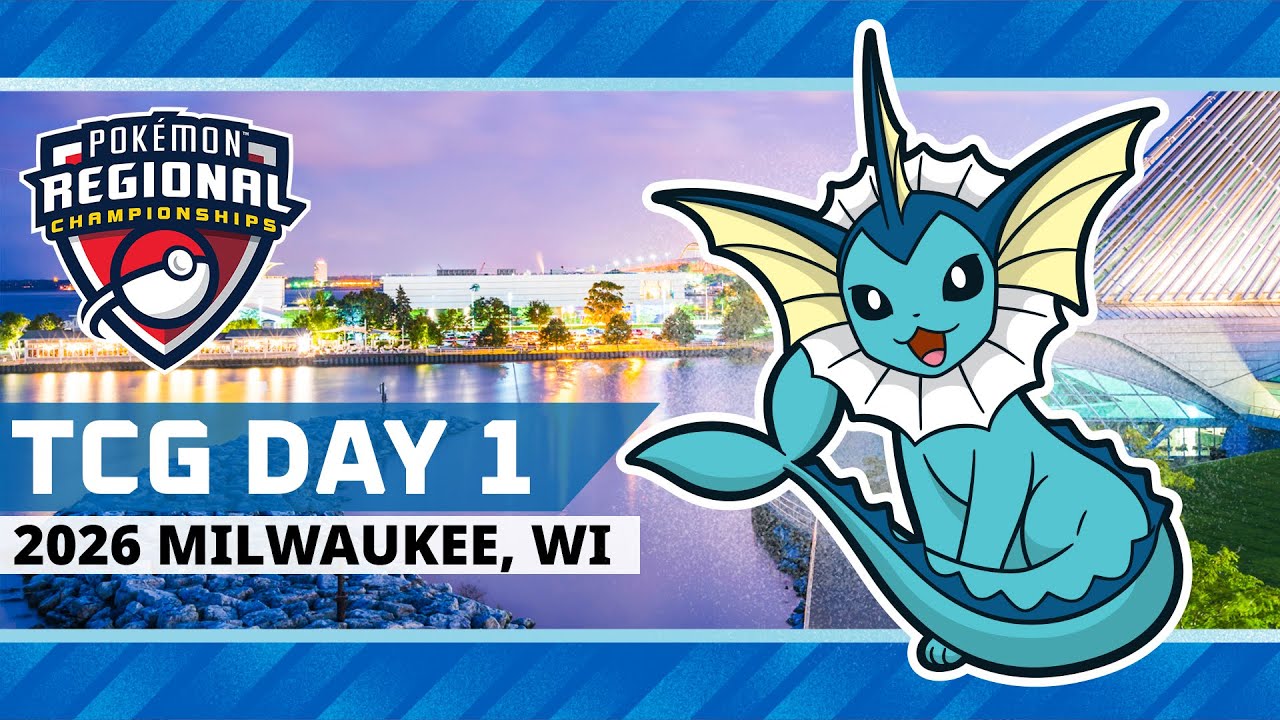 TCG Day 1 | 2026 Pok&eacute;mon Milwaukee Regional Championships