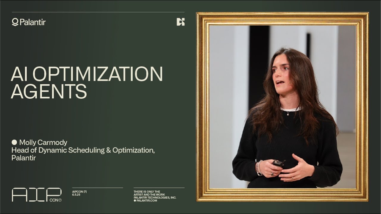 AI Optimization Agents | Palantir at AIPCon 7