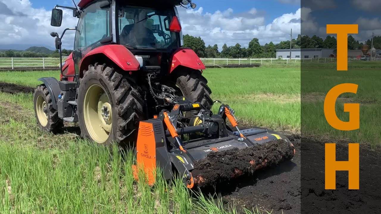 【KBL】TMC CANCELA トラクター用マルチャー TGHシリーズ (Mulcher for tractor TGH series)