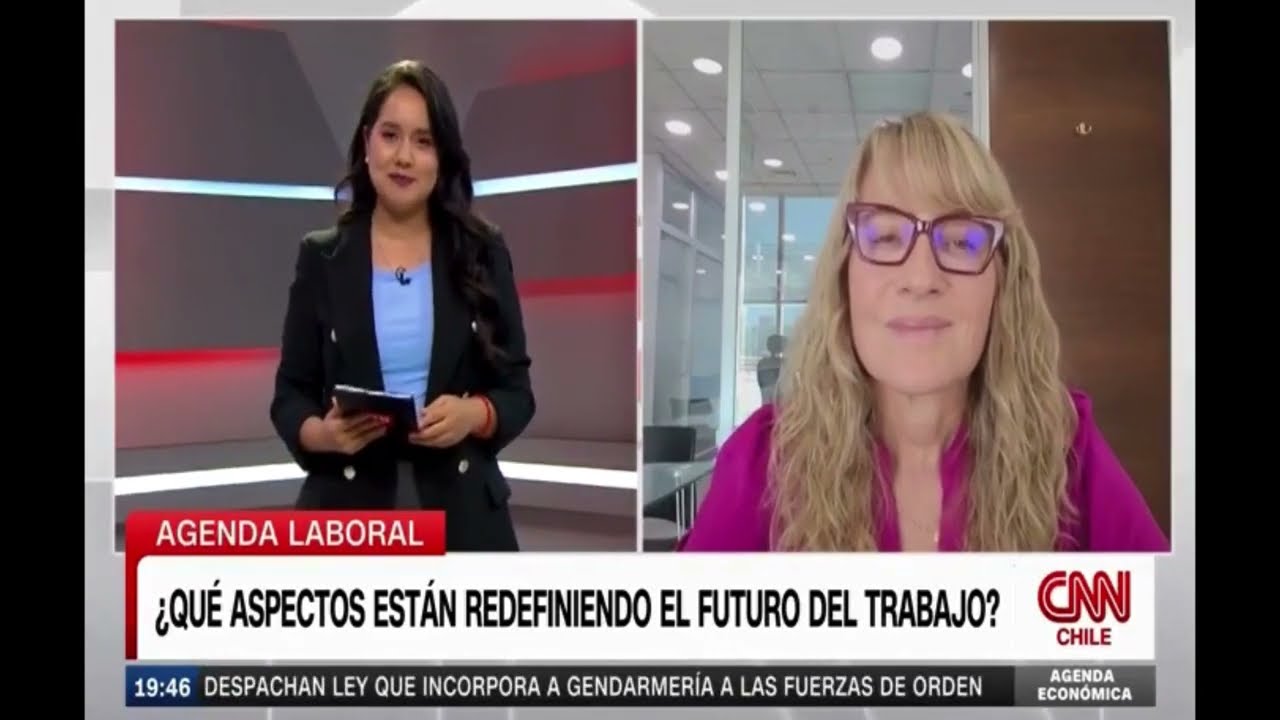 ¿Qué está redefiniendo el futuro del trabajo? - Entrevista CNN a Andrea Avila | Randstad Chile