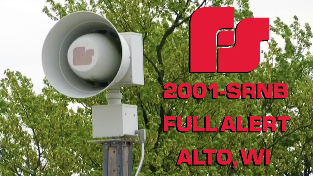 Federal Signal 2001-SRNB - Full Alert - Alto, WI