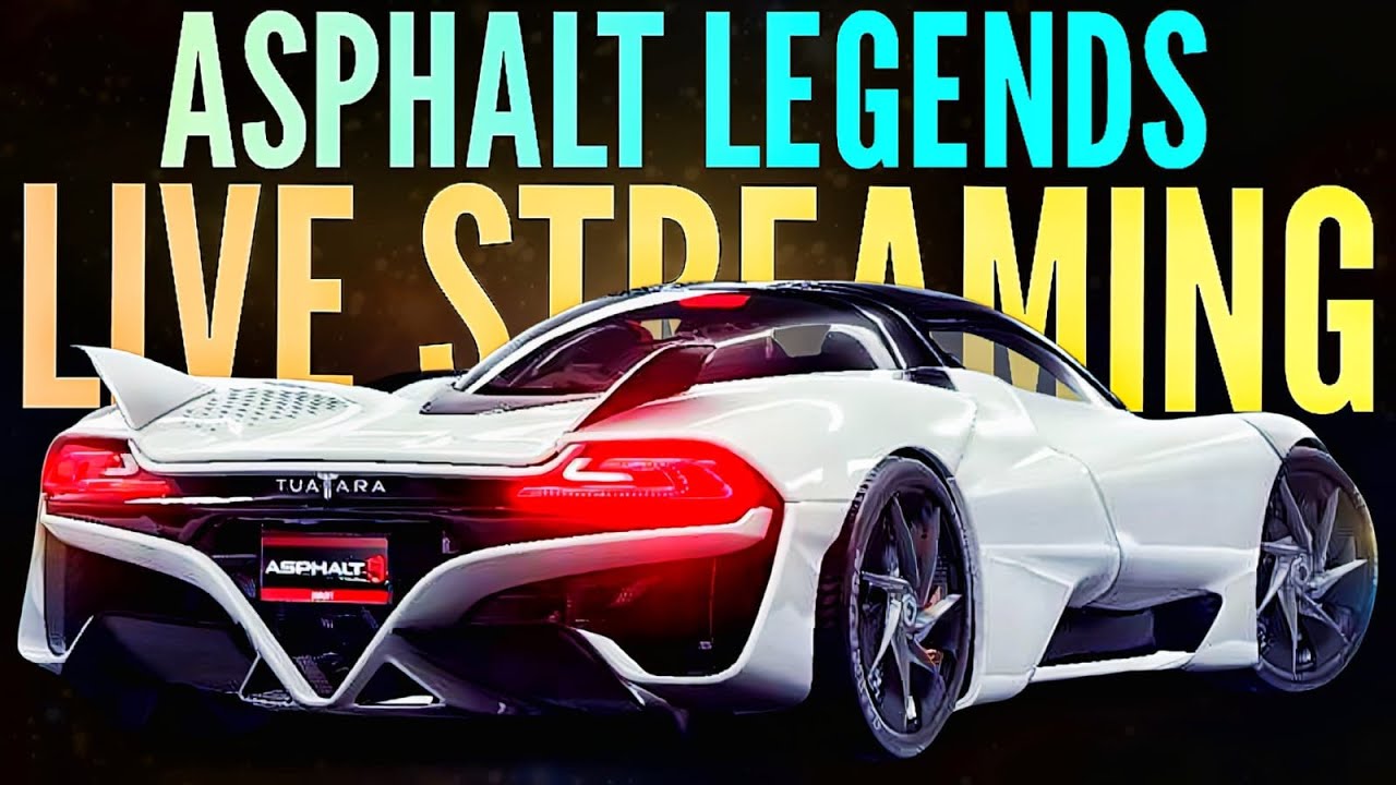 ASPHALT LEGENDS LIVE !! WANNA RACE ALIENS?