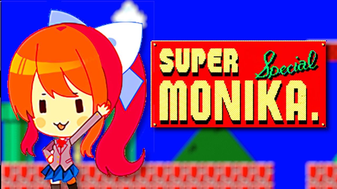 Super Mario Bros. Remastered: SMB Special Playthrough as Monika