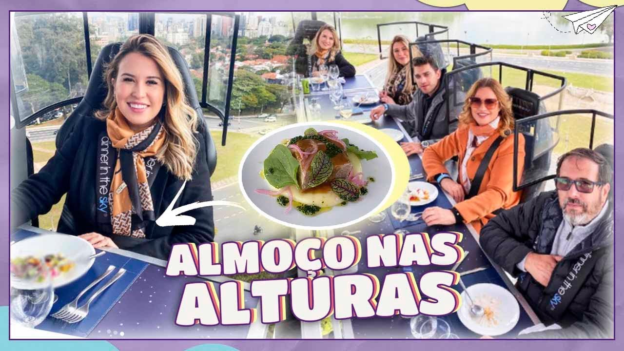 CONHECI O DINNER IN THE SKY DO IBIRAPUERA + PINTURA DO QUARTO DA GIGI