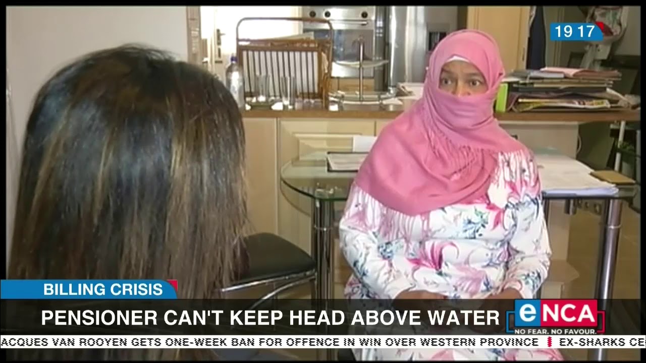 Billing crisis: Pensioner can't keep head above water