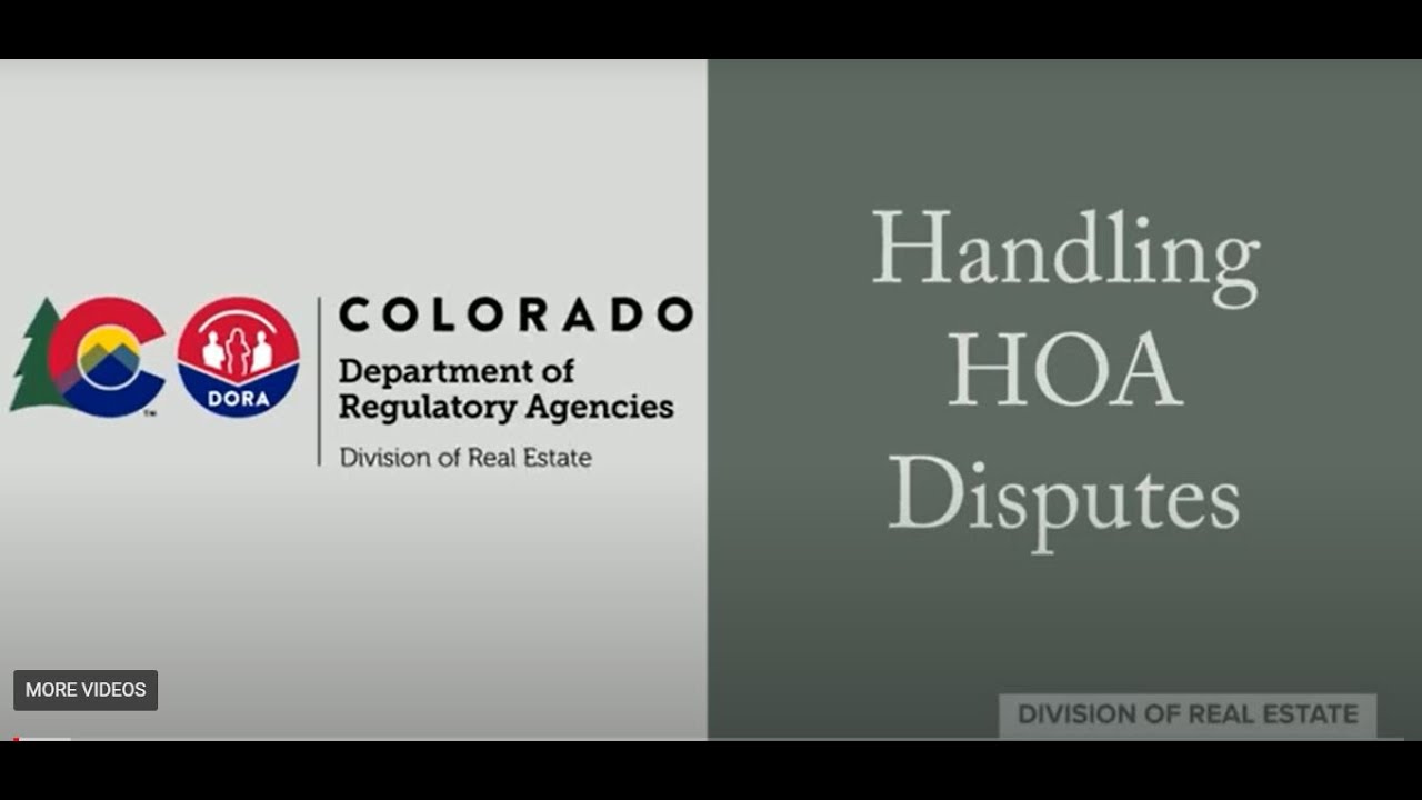 Handling HOA Disputes