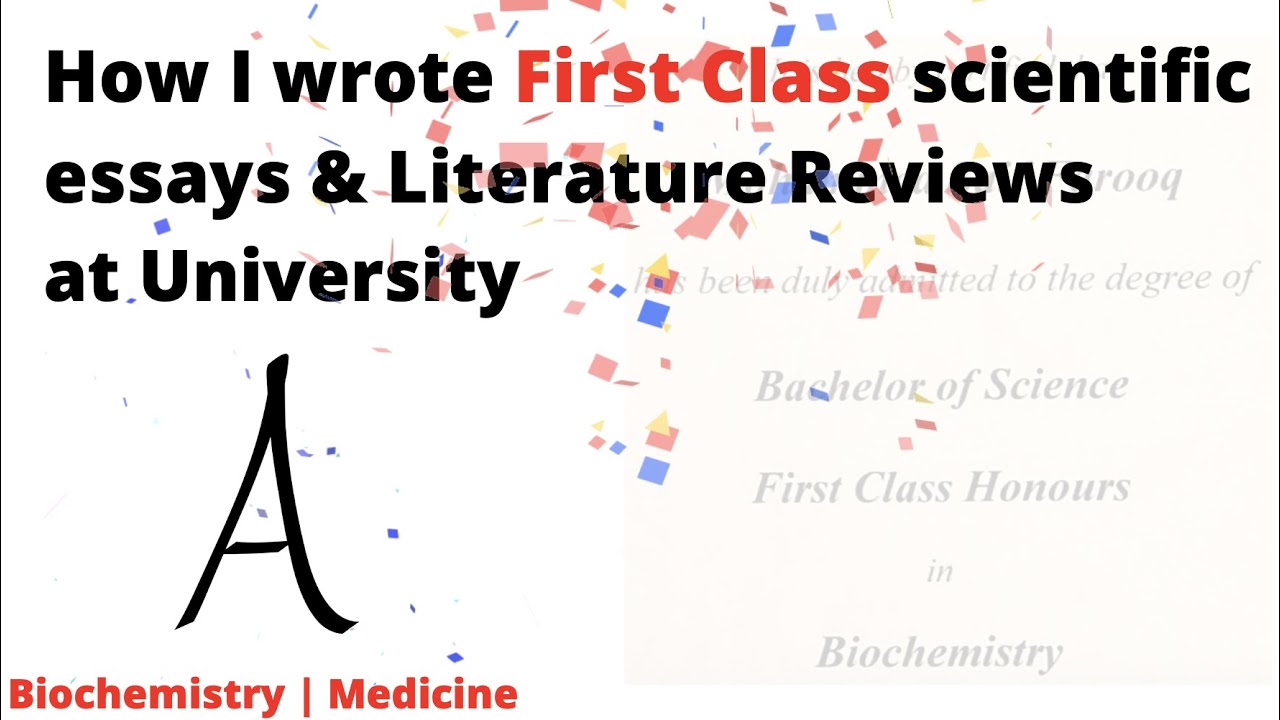 How to Write a First Class Scientific Essay | Made Simple