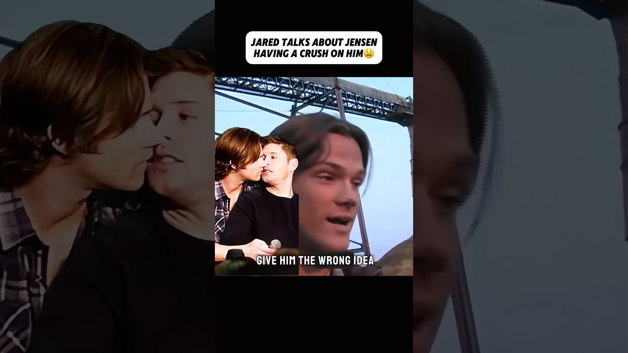 Jared Talks About Jensen Having A Crush On Him😫 #shorts #jensenackles