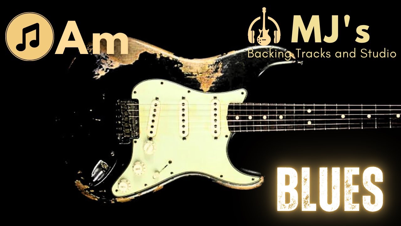 ZZ Top style Cool Blues in A minor | 116 bpm | Guitar Backing Track