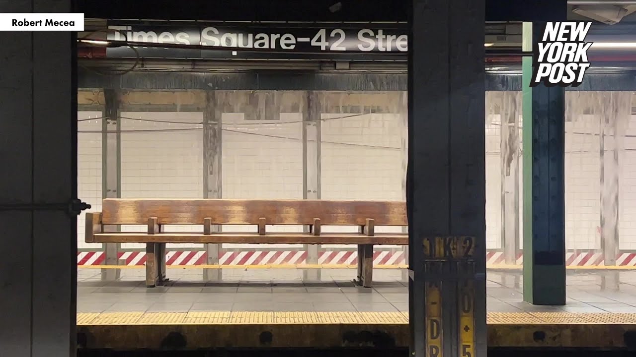 Water main break near Times Square halts subway service, closes streets