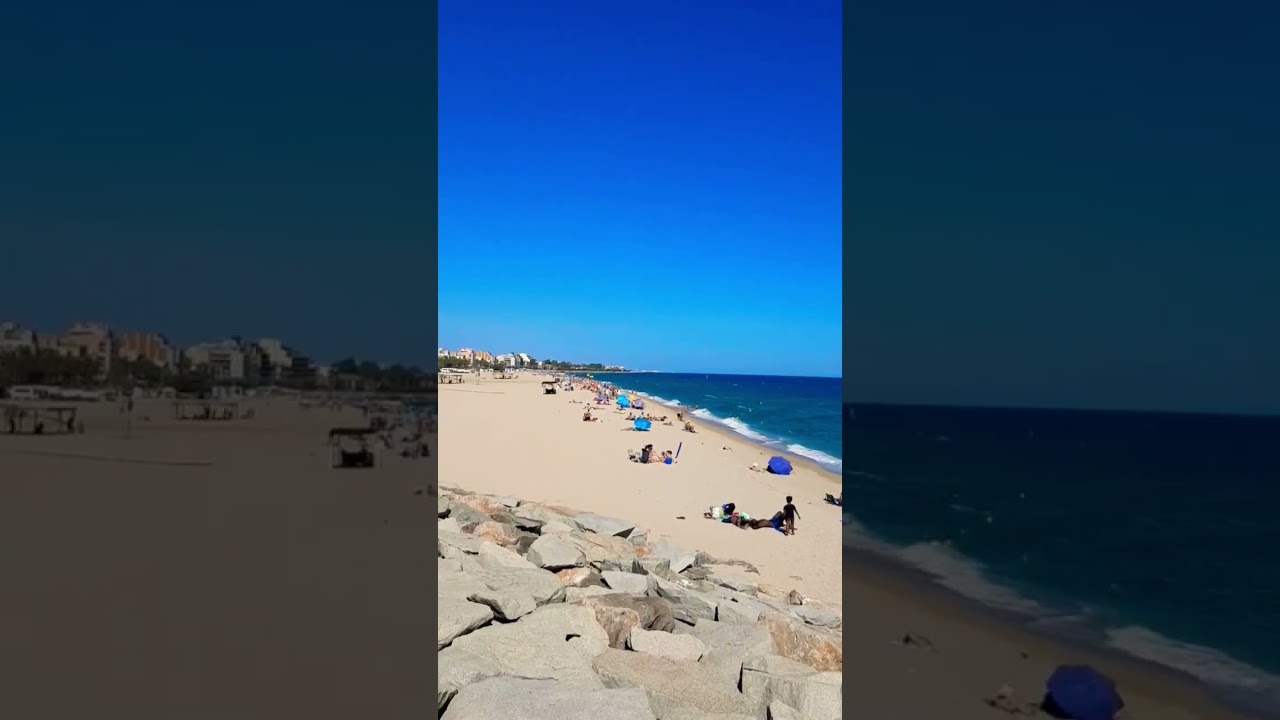 El Masnou Ocata Beach ⛱ Barcelona Spain 🇪🇸