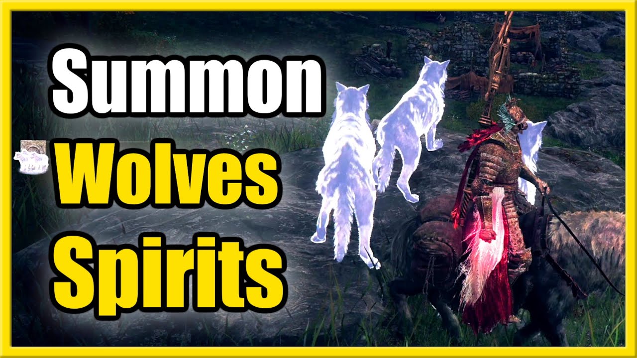 How to Get & Summon Wolves in Elden Ring (Lone Wolf Ashes)