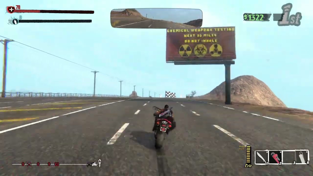 Road Redemption Gameplay PC | No Commentary | No Copyright Gameplay Free To Use Gameplay | 1