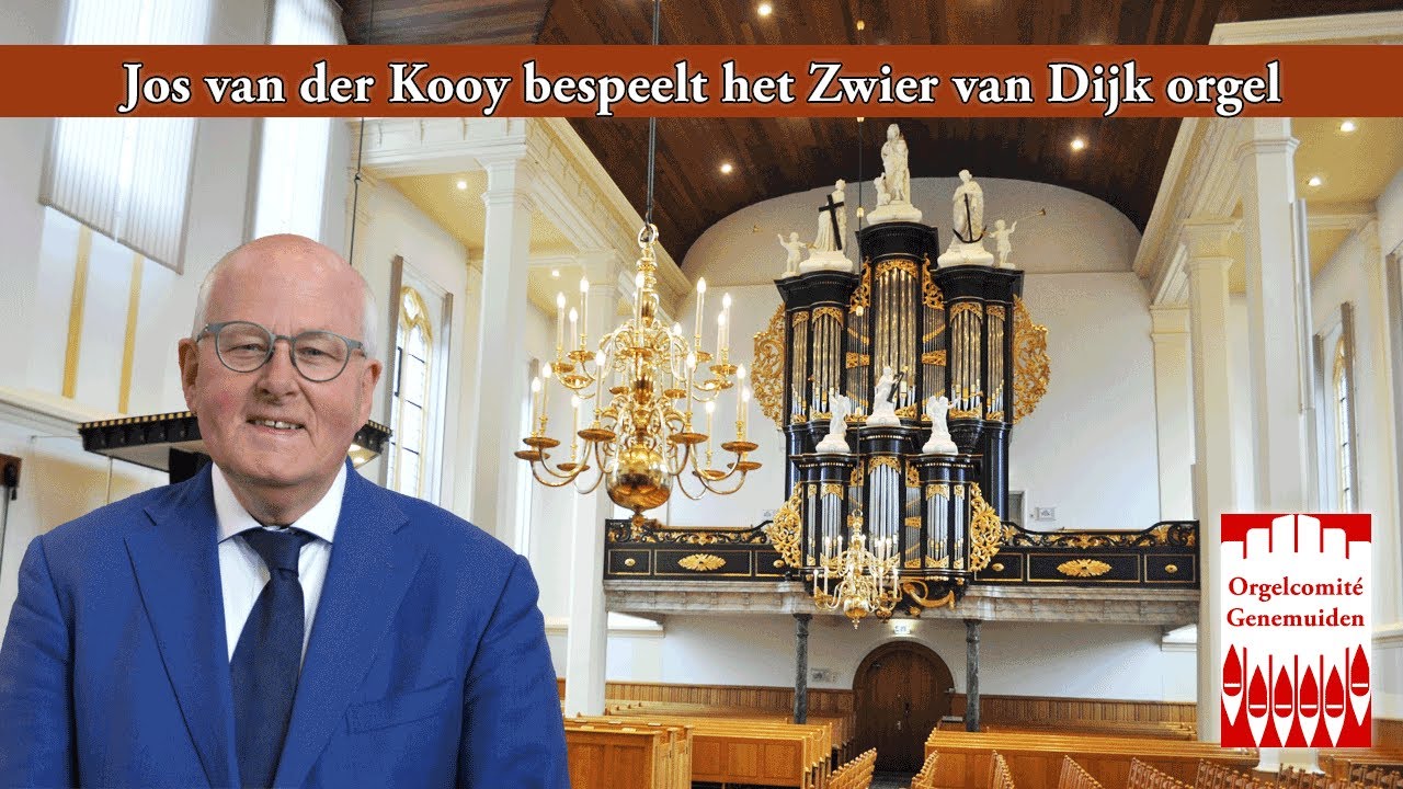 Jos v.d. Kooy, Passacaglia in c moll BWV 582, J.S. Bach, Op het Zwier van Dijk orgel in Genemuiden