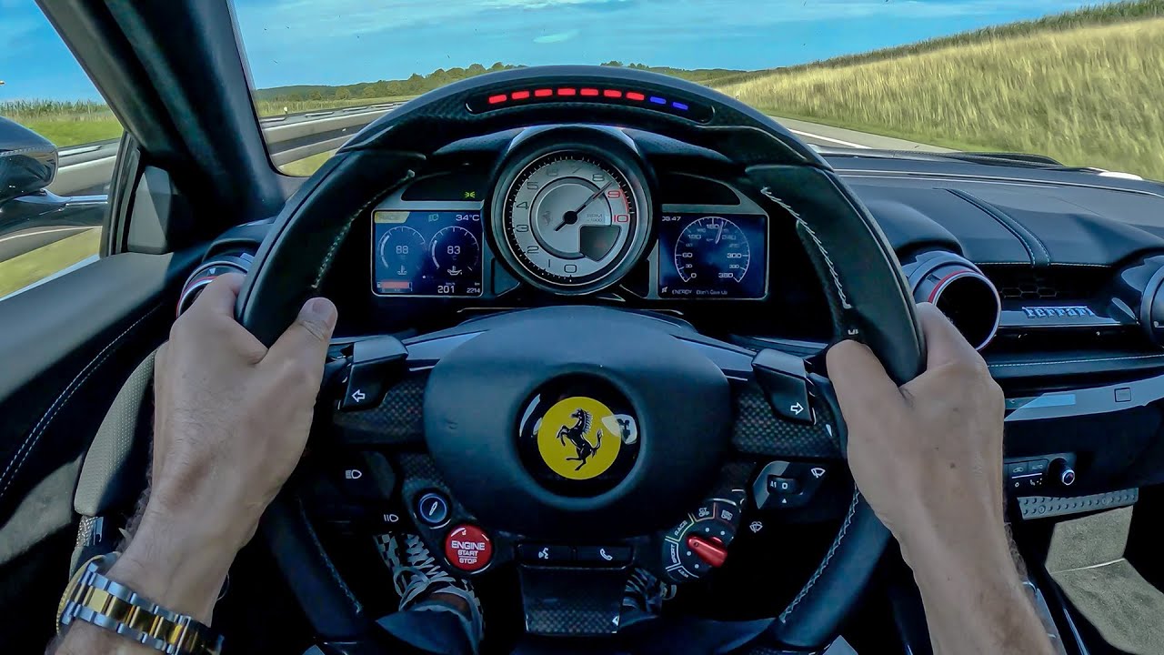 POV: Novitec Ferrari 812 N-Largo S Autobahn run (INSANE V12 SOUND)