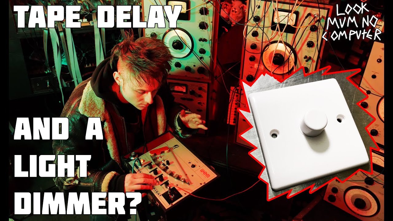 Modding a Tape Delay With a Light Dimmer Switch?