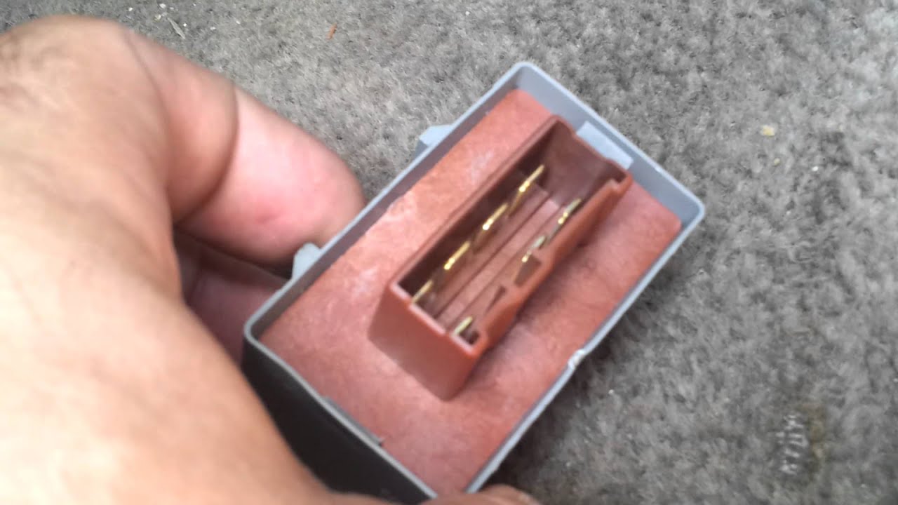 1994-96 Honda accord main fuel pump relay fix