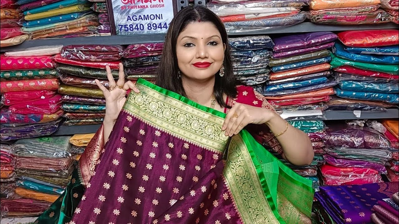 AGAMONI DESIGNER BOUTIQUE LATEST COLLECTION TRENDING SAREES COLLECTION 