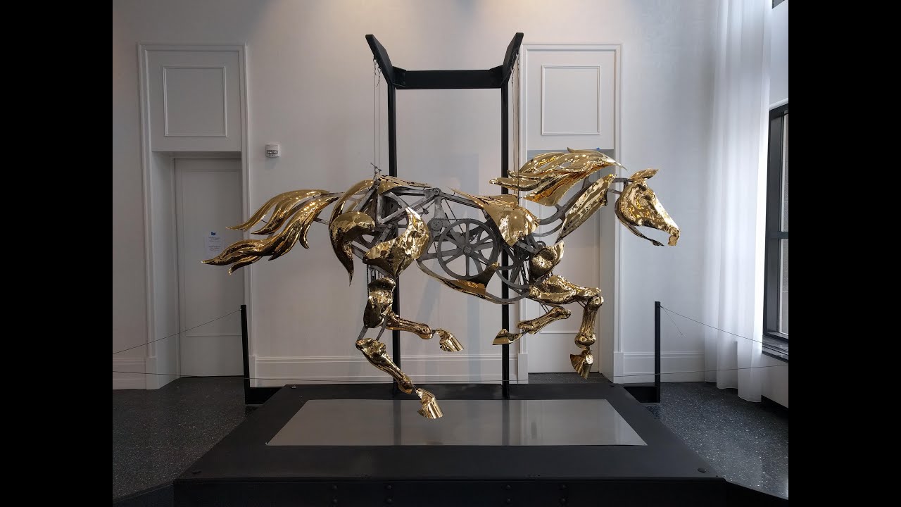The Golden Mechanical Horse by Adrian Landon