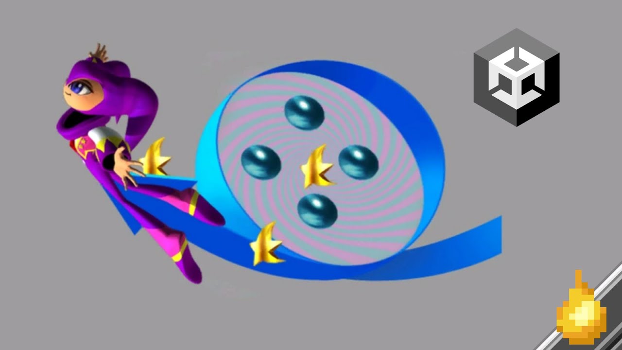 Remaking NiGHTS into Dreams Paraloop in Unity