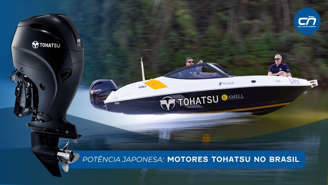 Tohatsu com força no Brasil: Kamell anuncia a distribuição da marca japonesa de motores de popa