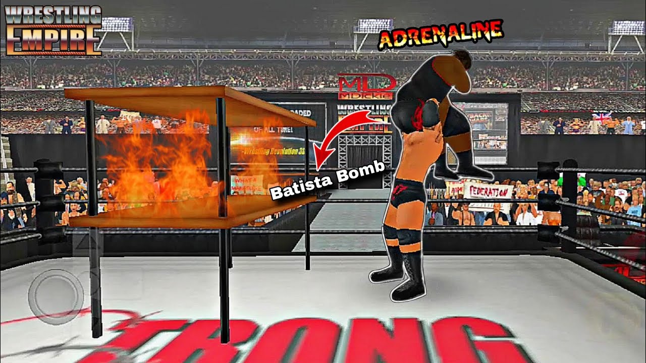 Most EXTREME Finisher On THE TABLE 😱 in Wrestling Empire 🔥