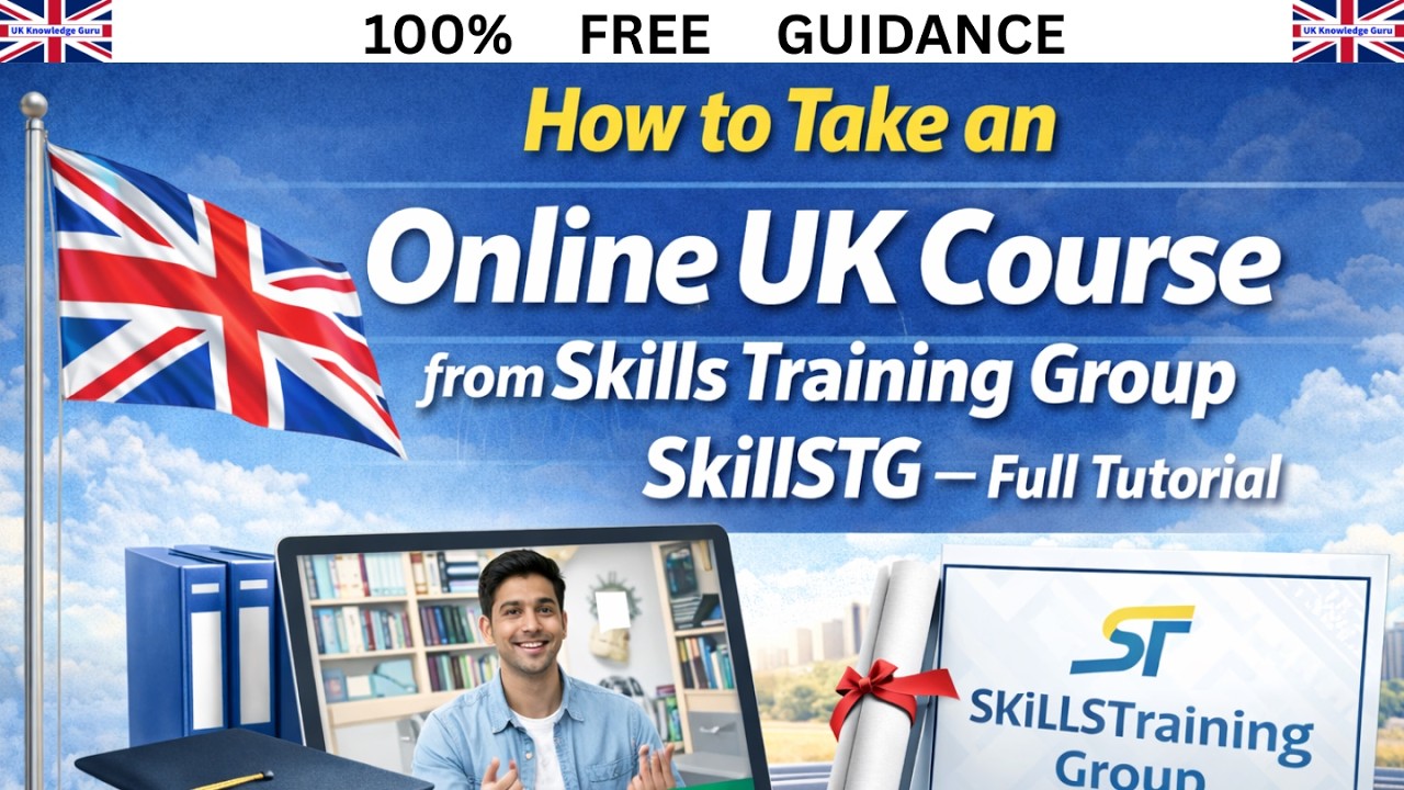 How to Take an Online UK Course from Skills Training Group SkillSTG &mdash; Full Tutorial