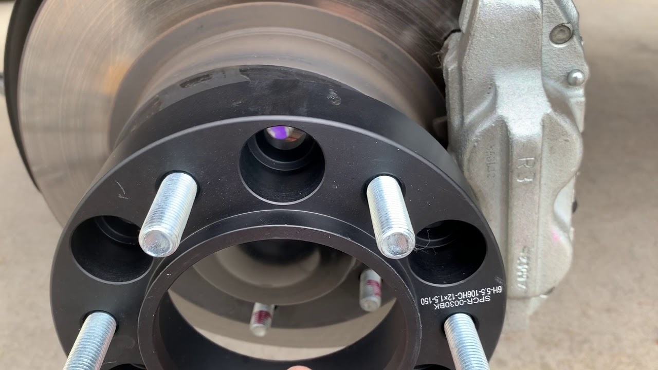 How To Install Wheel Spacers - Toyota Tacoma Example- 2019.43