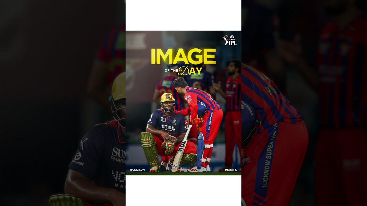 🫂Image of the day #lsg vs rcb #rcb vs lsg #rcb #lsg #royalchallengersbangalore #lucknowsupergiants
